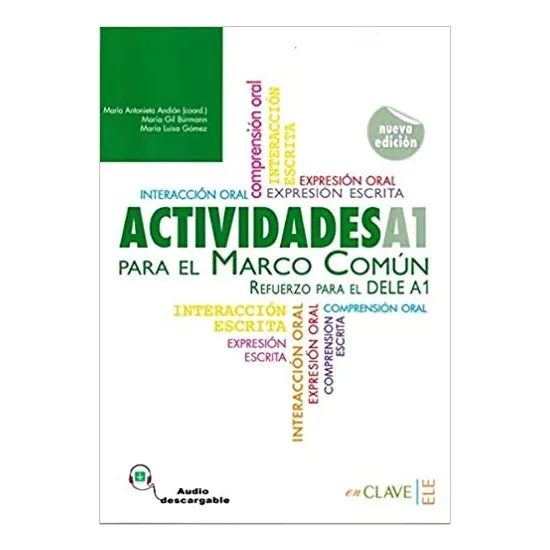Enclave Actividades Para El Mcer A1 + Audio Desca (Nueva Ed. ) Maria Antonieta Andion Libros en español Spanish Books