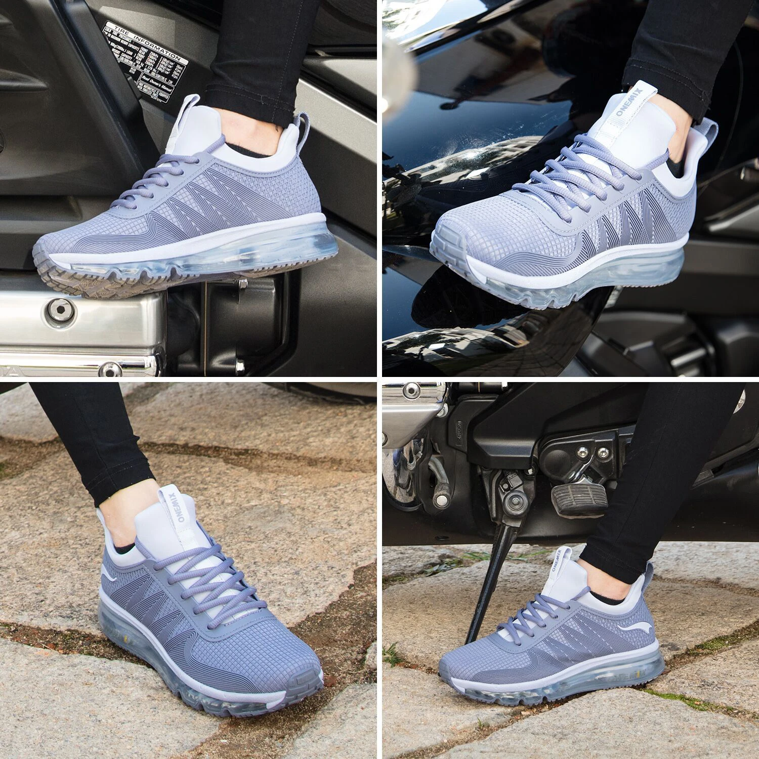 ONEMIX 2021 Новое поступление унисекс кроссовки Мужские дышащие для бега на воздушной