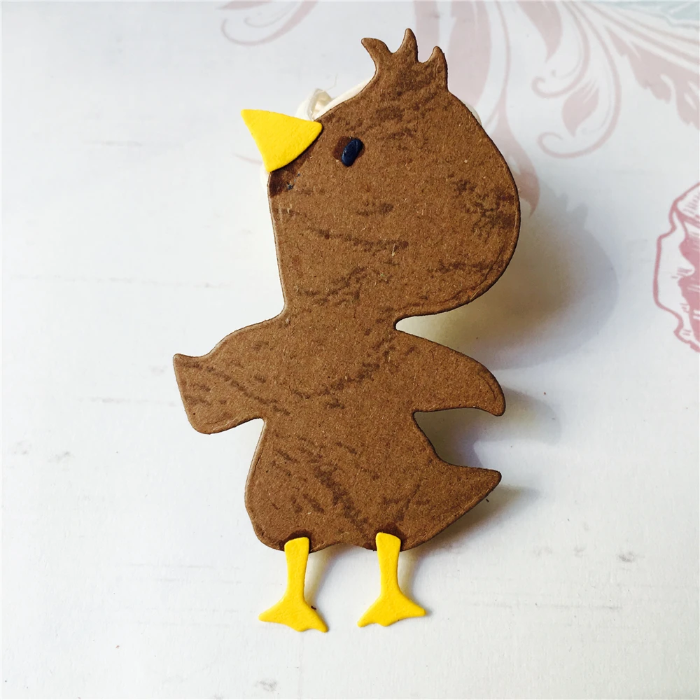 Маленькая утка рождественские плашки скрапбукинг Новое поступление