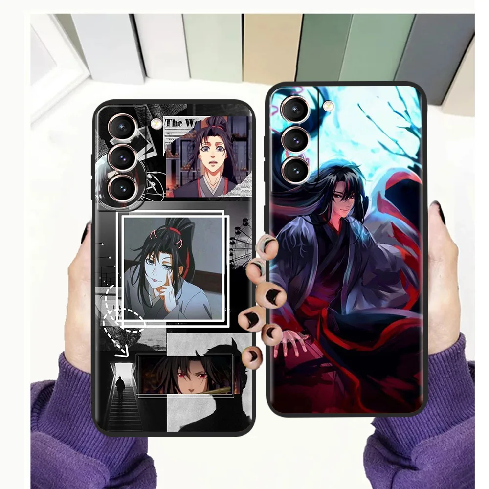 

Mo Dao Zu Shi MDZS Anime Phone Case for Samsung Galaxy S20 FE S20 S21 Ultra S10 S9 S8 Note 20 Ultra 10 Plus Silicone Cover Shell