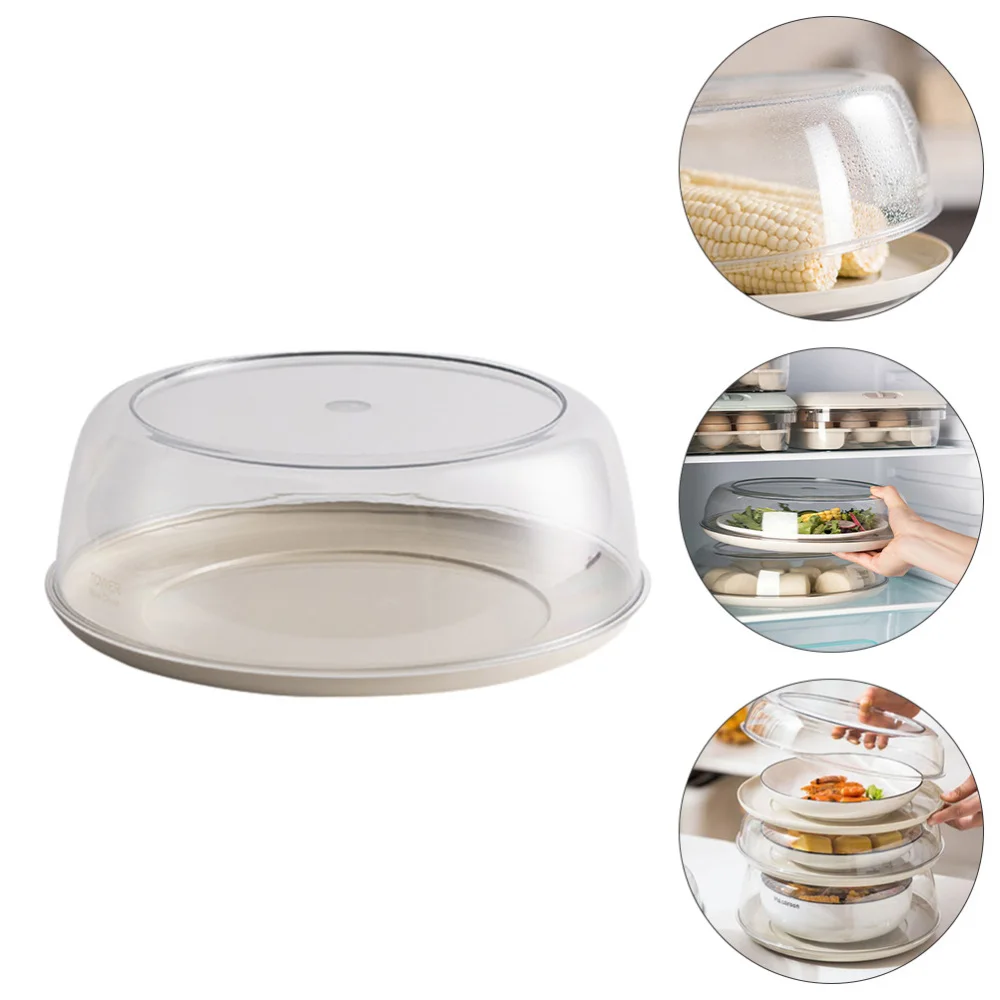 

1pc Stackable Dish Cover Kitchen Food Heat Preservation Cover Cover