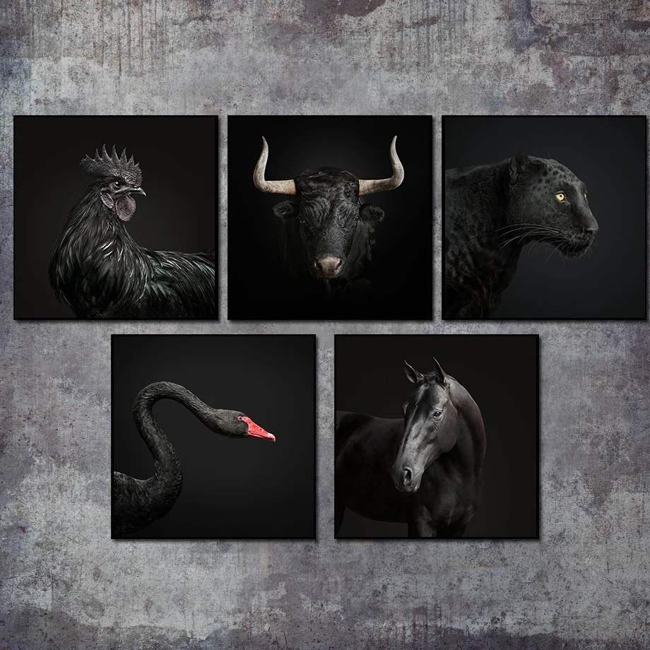 

Настенная картина «Лебедь, лошадь, Корова»