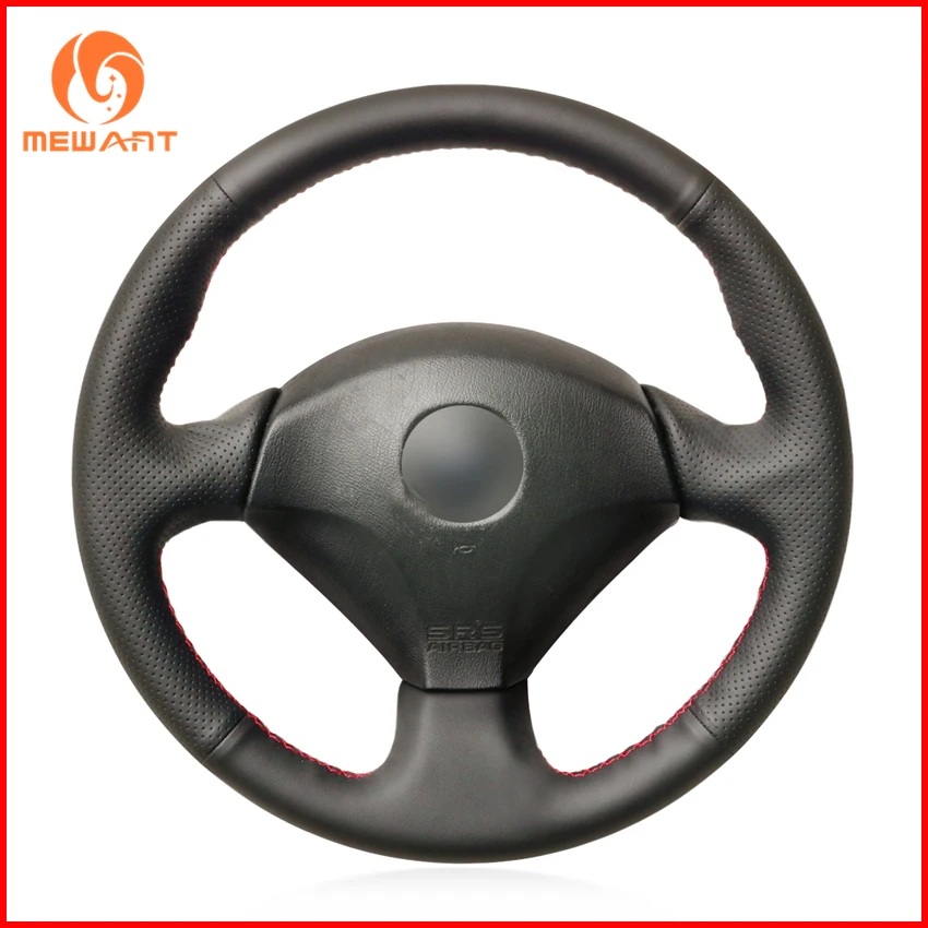 MEWANT черная накладка на руль из искусственной кожи для Honda S2000 2000-2008 Civic Si 2002-2004 Acura RSX