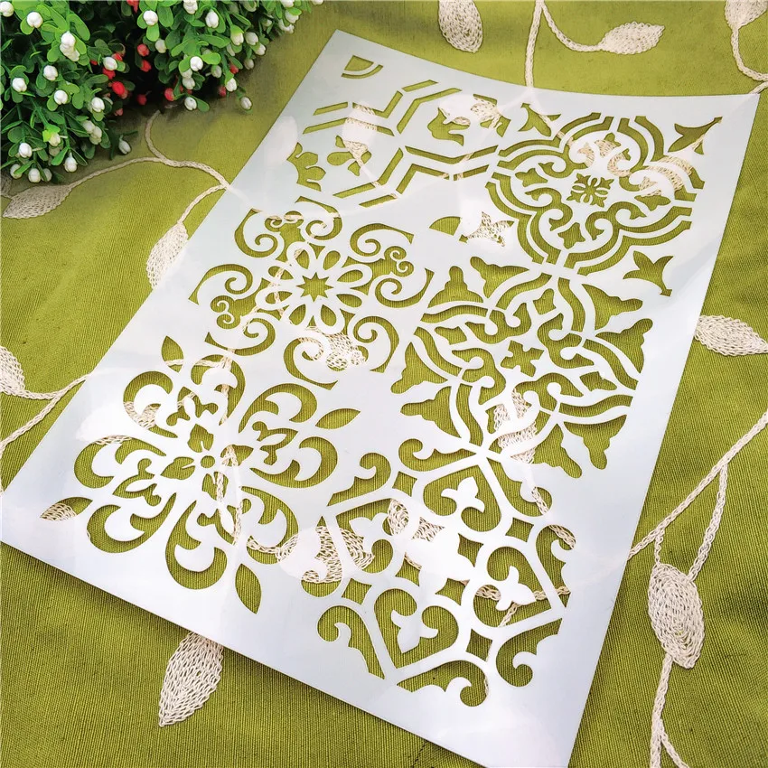 

Пластиковый трафарет для спрея, 21*29,5 см