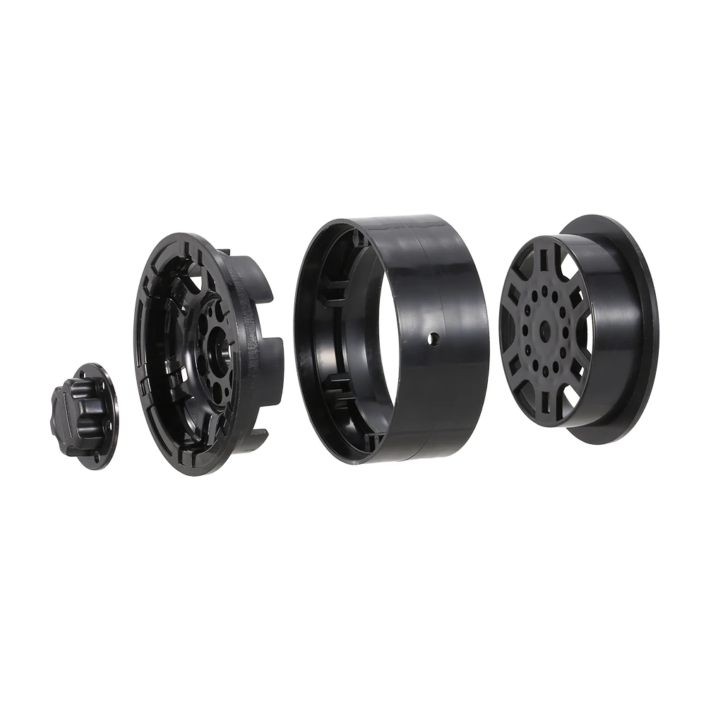 4 шт. 1 9 дюйма ступица колеса обод Beadlock для 1:10 RC Rock Crawler Axial SCX10 TAMIYA CC01 RC4WD D90 D110 TF2