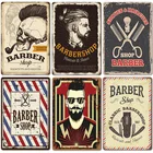 Постер классический для парикмахерской, винтажные жестяные знаки для стрижки волос и прядей, металлические таблички для бара, паба, комнаты, Настенный декор