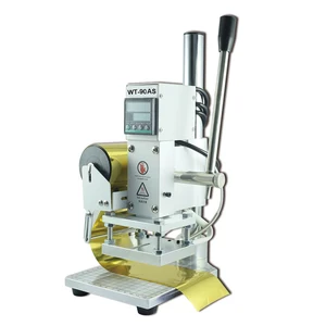 upgrade multi function hot foil stamping machine wood leather paper branding logo marking press embossing bronzing machine free global shipping