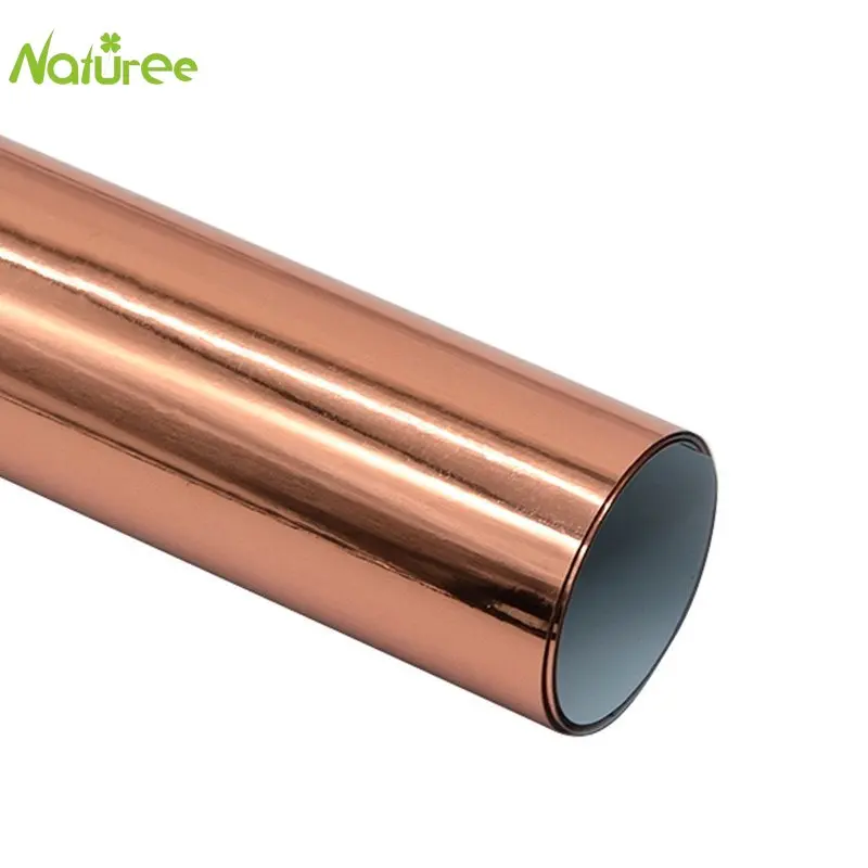 25 см * 100 розово золотистый цвет металлик теплопередача Винил HTV термопресс винил