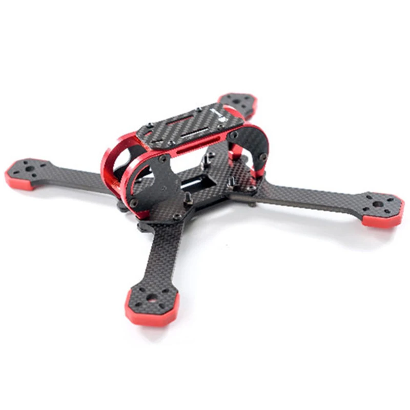 Рамка для квадрокоптера Transtec Fat 218 3K 4 мм из углеродного волокна, 218 мм