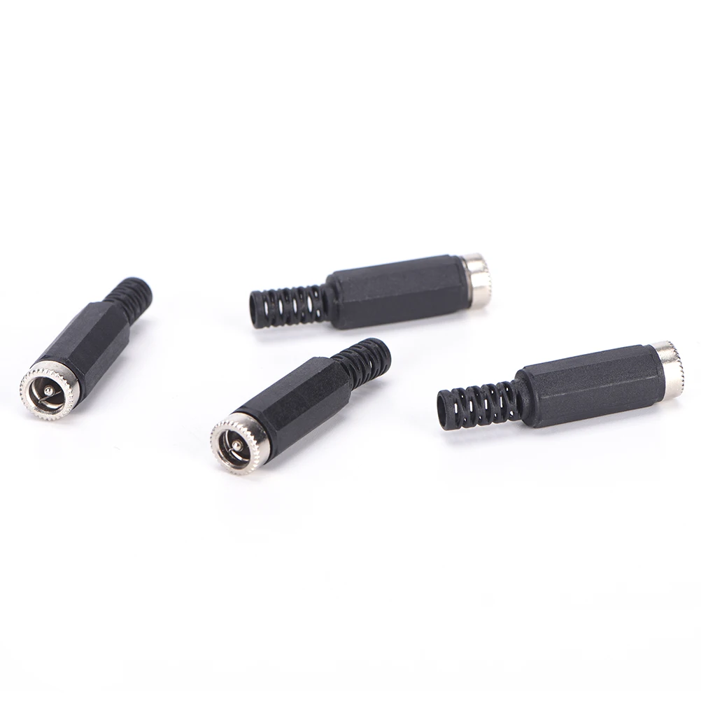 

10pcs 5.5x2.1mm DC Female Jack Plug Adapter Connector DIY Drop Shipping