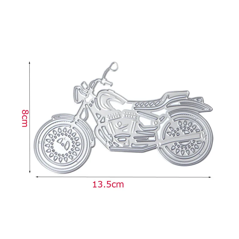 

Motorcycle Metal Cutting Dies Stencil Paper Card Scrapbook Embossing DIY Craft E56C