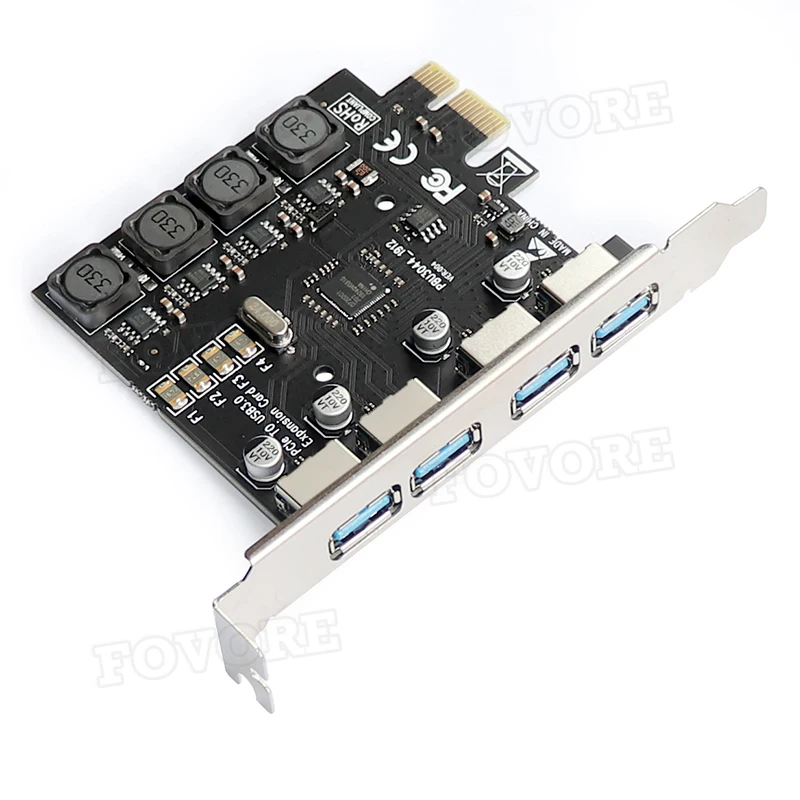 PCI Express 4 USB 3 0 карта PCI-e к внешнему порту USB3.0 Конвертор NEC D720201 pcie без внешнего