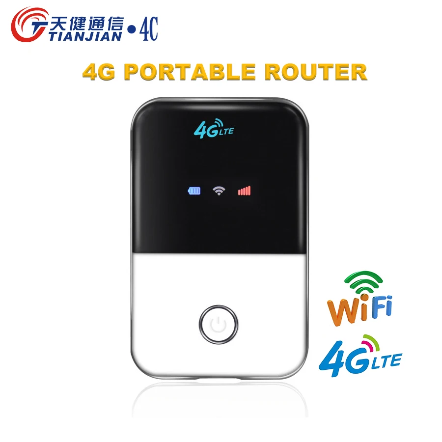 4G Wi-Fi роутер LTE Mifi разблокированный модем 3G/4G Sim-карта TDD/FDD карманная Мобильная