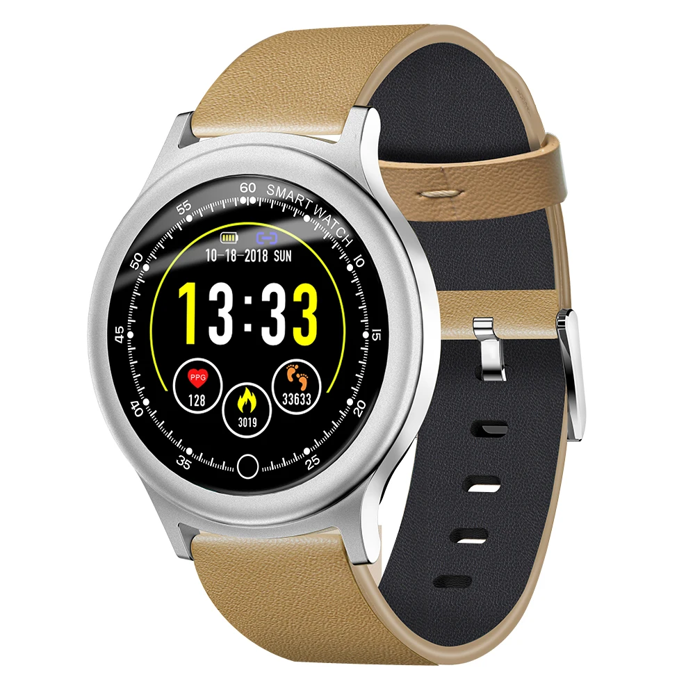 Модные Фитнес IP68 Водонепроницаемые мужские и женские Смарт часы браслет сообщение уведомления о расстоянии