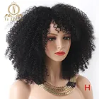 Парики из натуральных кудрявых волос, плотность 150%, для чернокожих женщин