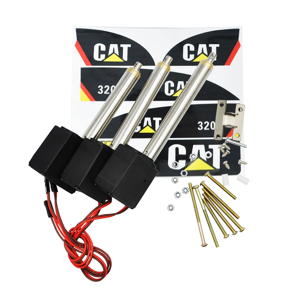 

Upgrade Huina 550 Main Arm Second Arm Bucket Arm Driving Servo Sets For RC Crawler Car 1/14 RC Metal Excavator Arm Parts