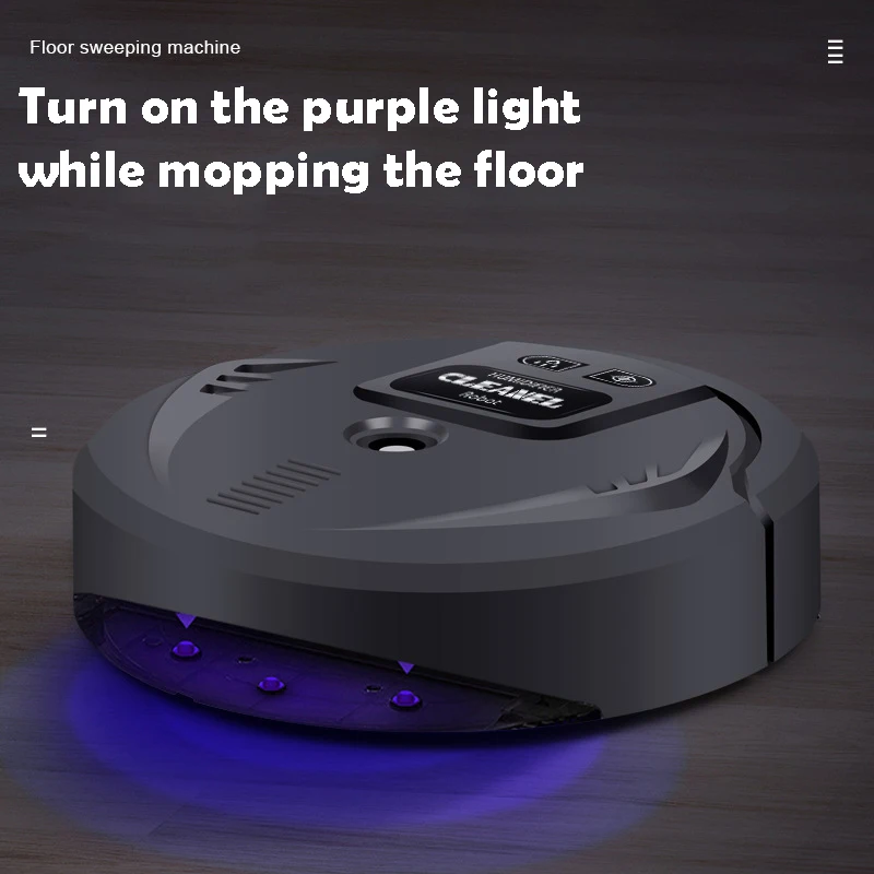 

Intelligent Sweeping Mop Two-in-one Vacuum Robot Sweeper with Ultraviolet Sterilization and Humidification Cleaner