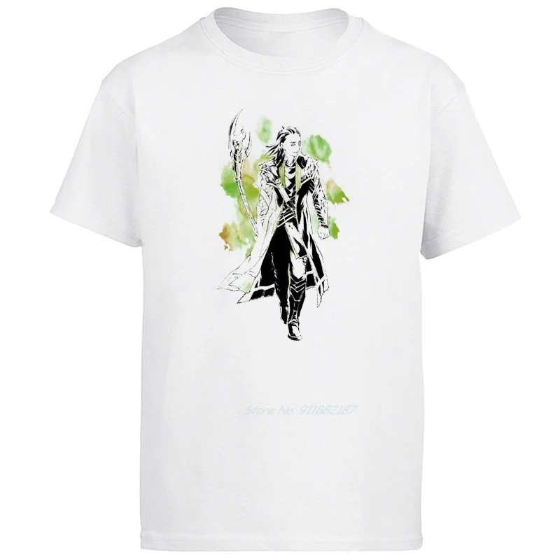 

Модные футболки Loki с рисунком комиксов, футболка с коротким рукавом, Повседневная футболка, топы в стиле хип-хоп, летняя мужская одежда
