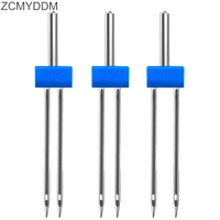 zcmyddm 312pcs double twin needles 2 090 3 090 4 090 sewing needles for sewing machine multifuctional fittings sewing tools