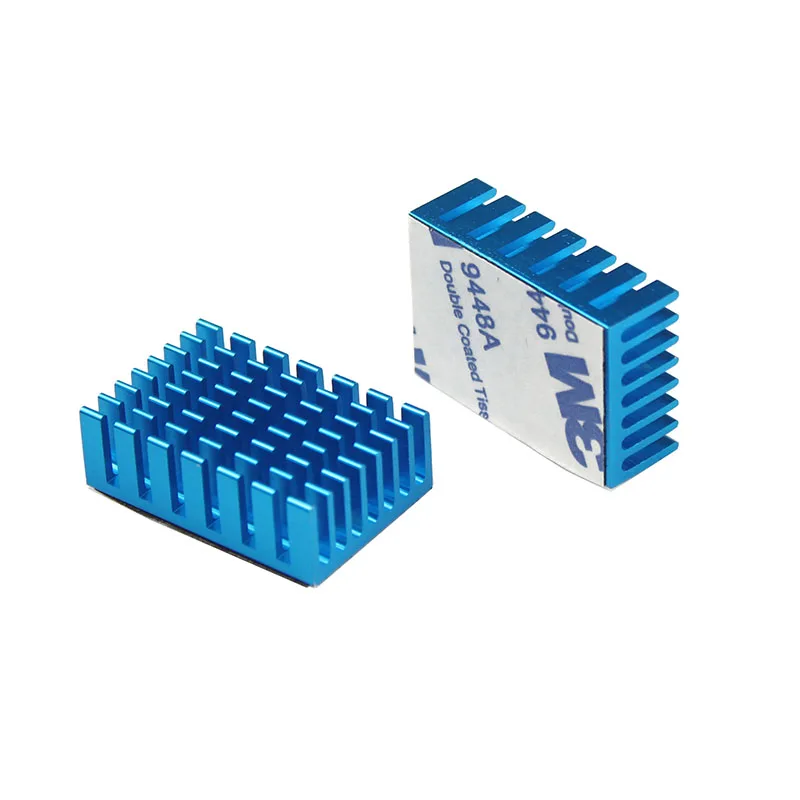 Preise 500PCS 30*20*10mm Aluminium Kühlkörper Kühler Kühlkörper Kühlung Für Elektronische Chip IC 3D Drucker Raspberry PI Mit 3M Klebeband