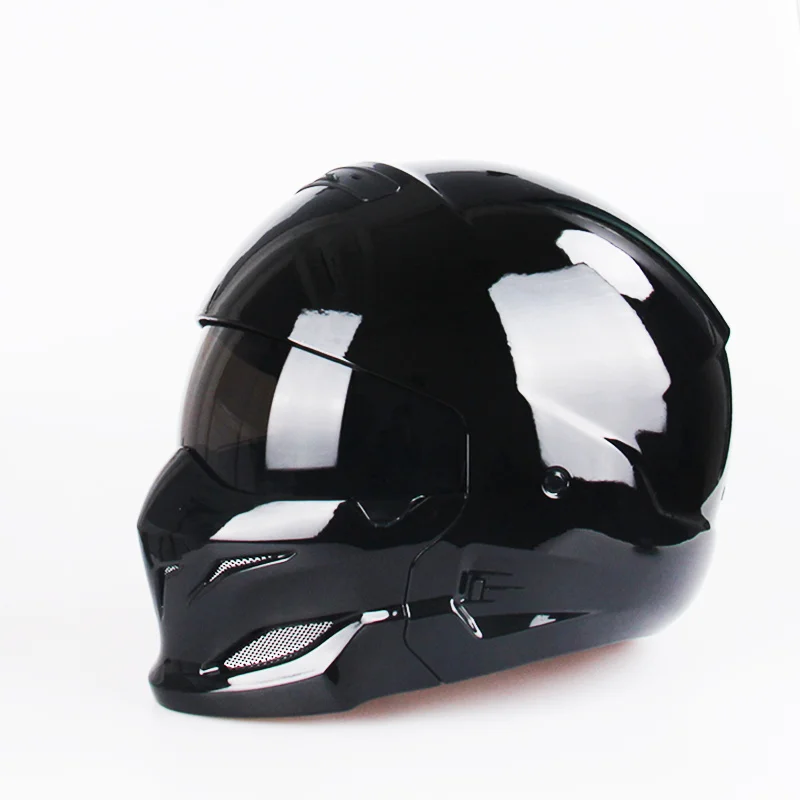 

2021 New Scorpion Helmet Retro Predator Helmet Multi-purpose Combination Helmet Motorcycle Locomotive Personality Half