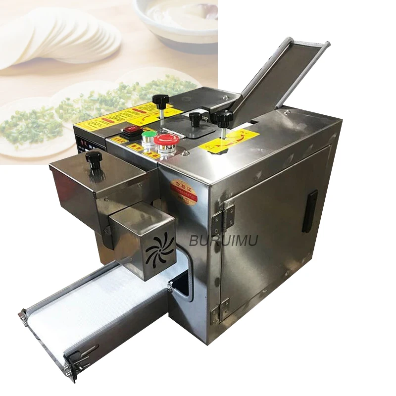 

Wonton Dumpling Wrappers Slicer Machine Rolling Pressing Pastas Wrapping Maker Imitation Manual Small Commercial Home 220v
