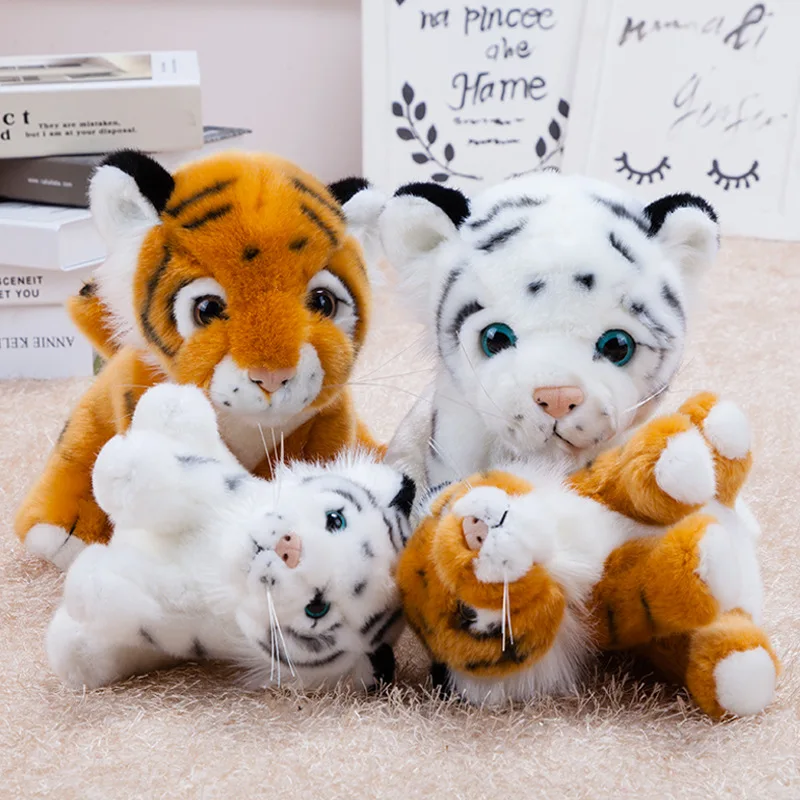 

Toys For Girls Boys Cute Simulation Tiger Stuffed Toys Birthday Gift Home Decoration Plush Toys Educational Toys