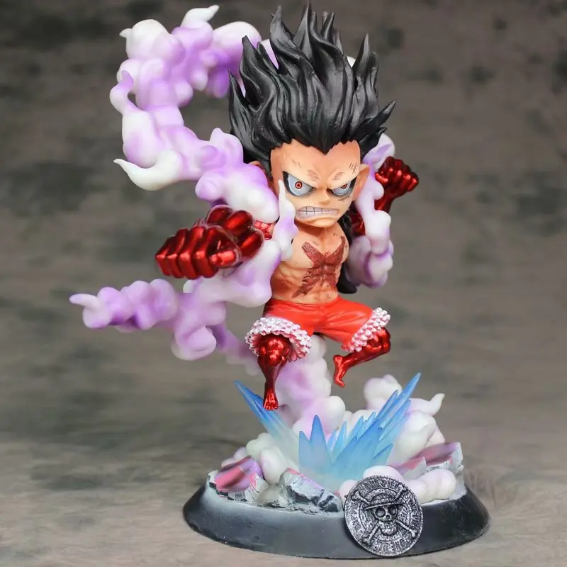 Anime One Piece Luffy Snake Man Monkey D Luffy Gear 4 Ekshn Figurki Iz Pvh Kollekcionnye Igrushki Dlya Detej Okolo 26 Sm Igrushki I Hobbi Aliekspress