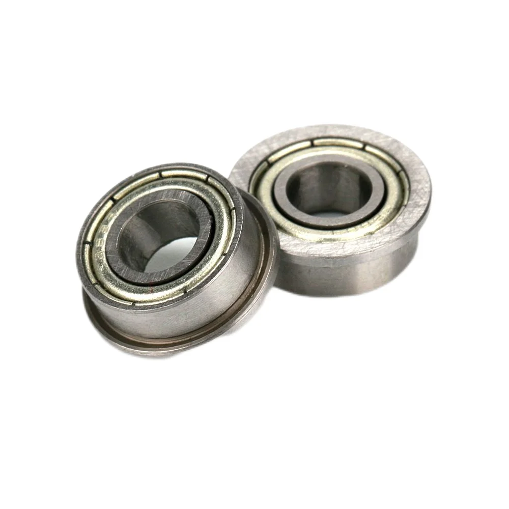 

10PC Chrome Steel F698ZZ 8x19x6mm Mini Flange Ball Bearing