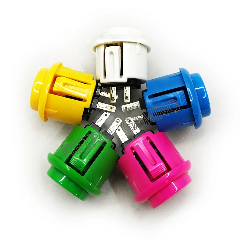 

Круглые кнопки для аркадных игр, 50 шт./лот, 24 мм