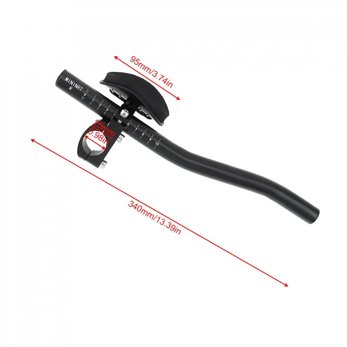 

Rest TT Handlebar Aero Bars for Triathlon Time Trial Tri Cycling Bikes Rest Handlebar for Bicycle Bike Long Distance Riding