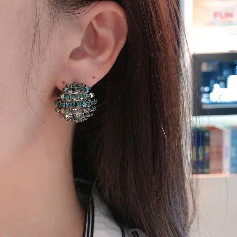 Серьги One S925 с бусинами шипами ювелирные украшения для свадьбы вечеринки цвет