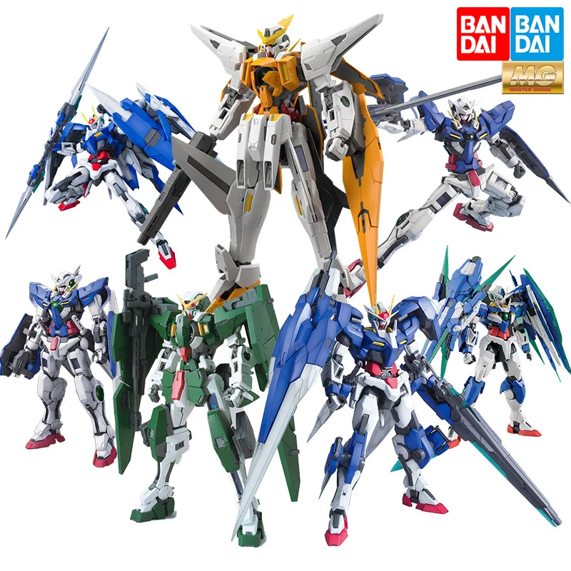 

Bandai оригинальный MG аниме сила Ангел главный Ангел лавины полное лезвие 00Q Квантовая семь мечи до сборки модель фигурку