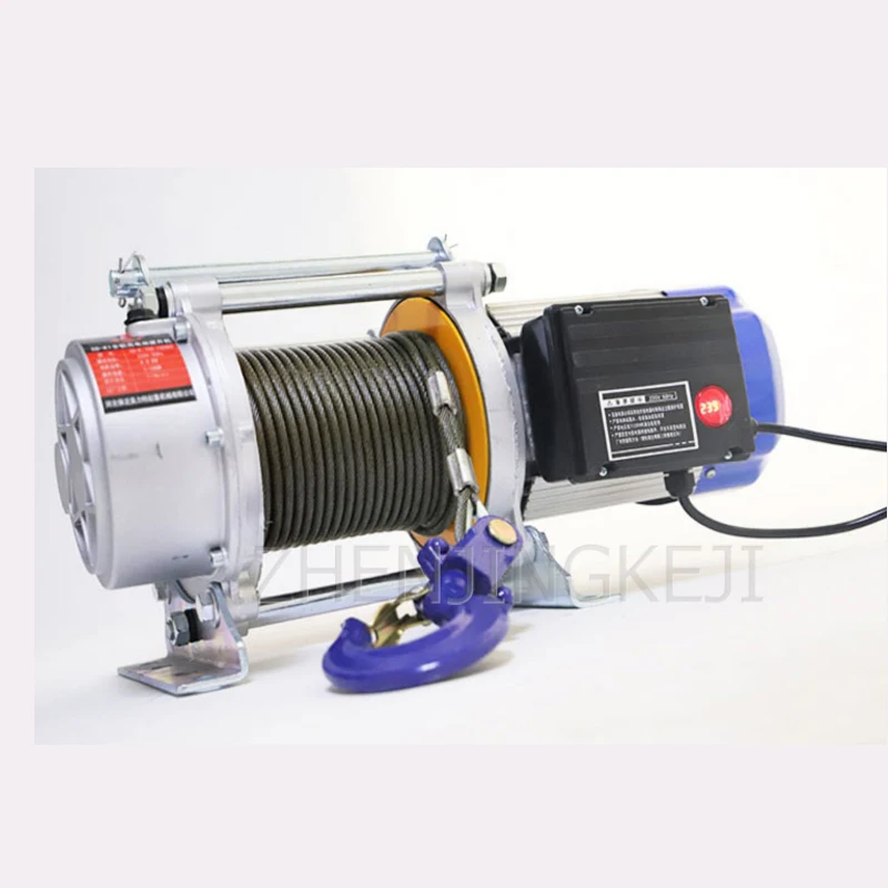 

Small Electric Gourd Crane Multifunction High Power Construction Site Factory Port Terminal Home Mute Lifting tools 220V