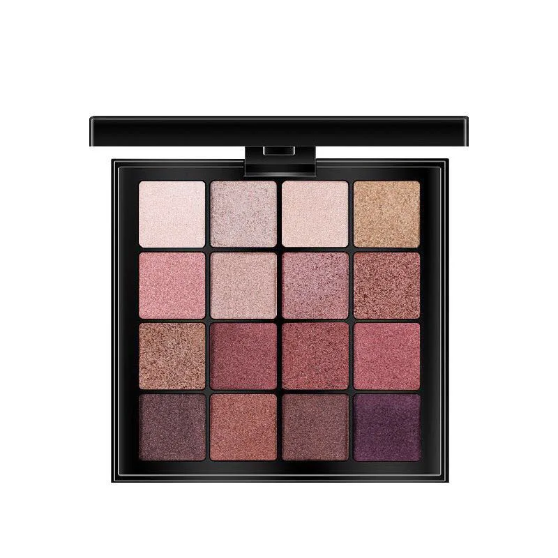 

Eyeshadow Palette 16 Colors Beauty Glitter Shimmer Eye Shadow Palette Earth Color Pigment Make up Palette for Women