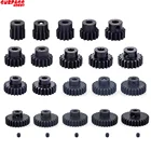 2 шт. M1 5 мм 11T 12T 14T 15T 17T 18T 20T 21t 22T 24T 25T 26T 28T 30T стальная металлическая Шестерня двигателя для 110 Rc мотор для автомобиля