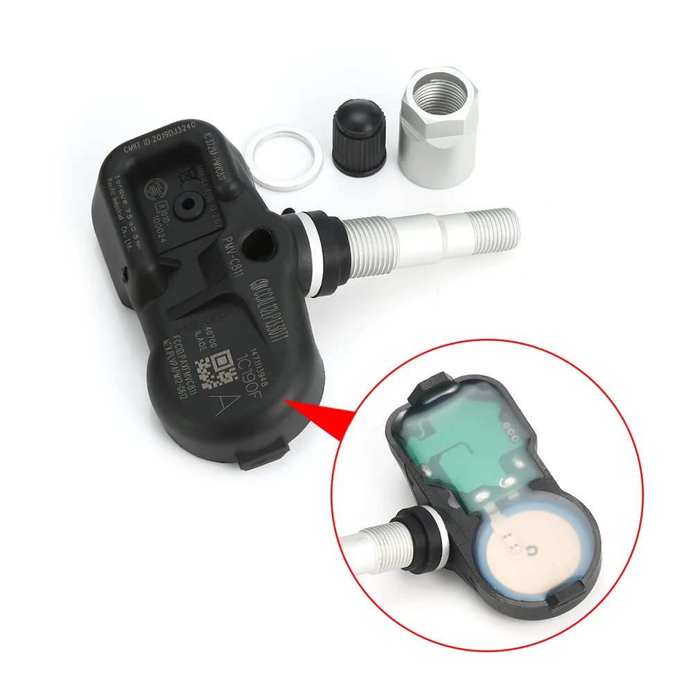 

4 шт. для Nissan Cube Juke Quest датчик давления в шинах TPMS система контроля давления в шинах OEM Pacific 40700-1LA0E TS-NS21