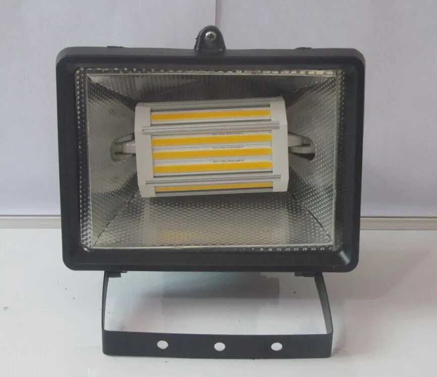 30 Вт Диммируемый R7S светодиодный светильник 118 мм без вентилятора COB led R7S прожектор J118 светильник AC85-265V