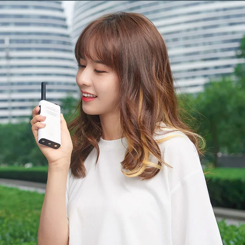 Рация Xiaomi Mi Walkie Talkie Lite 2020 портативный мини-приемник для путешествий большая