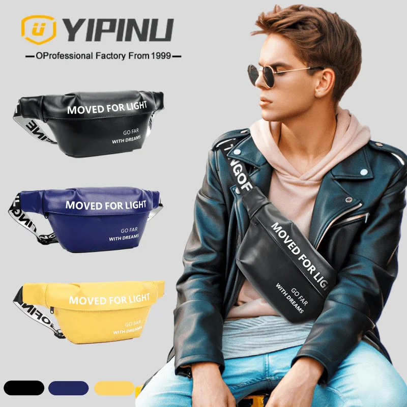 

Мужская водонепроницаемая сумка Fanny Pack полиуретановая сумка на пояс Fit для прогулок, Путешествий, Походов