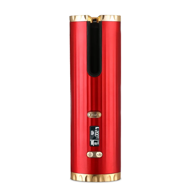 

Portable Wireless Automatic Curling Iron Hair Curler USB Rechargeable for LCD Display Curly Machine