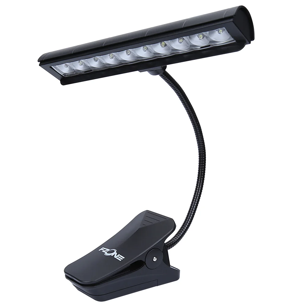 

FL-9030 10 светодиодный настольная Лампа музыкальная нота Настольный светильник USB Перезаряжаемые чтение светильник