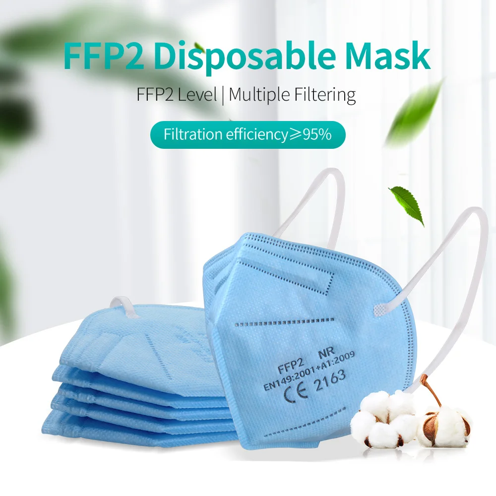 Mascarillas ffp2reusable FFP2Mask CE цветная маска для взрослых 5 Capas защитные маски KN95Mask FFP2 Mondmasker