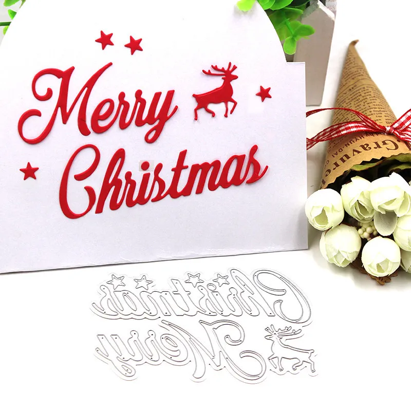 Милый дом Привет буквы металлические режущие штампы трафареты шаблон для