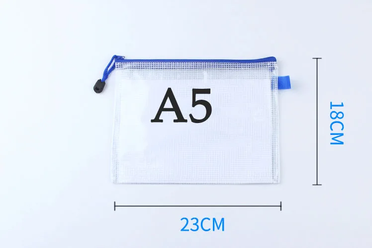 EZONE A3/B4/A4/B5/A5/A6 сумка для файлов сумка для ручек пвх прозрачная водонепроницаемая папка на молнии офисная сумка для документов школьные принадлежности