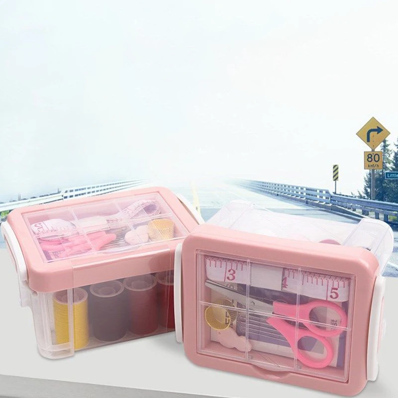 Аксессуары для шитья портативная коробка игла квилтинга ниток вышивки рукоделия