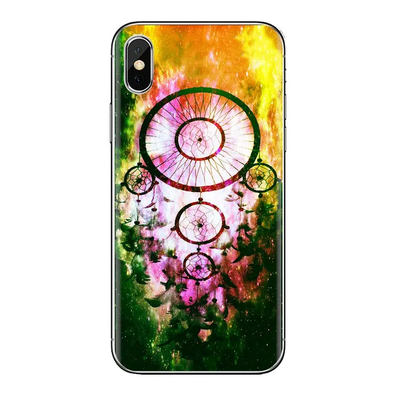 Dream Catcher Good Luck Feather Silicone Shell Case For Xiaomi Mi4 Mi5 Mi5S Mi6 Mi A1 A2 5X 6X 8 9 Lite SE Pro Max Mix 2 3 2S |