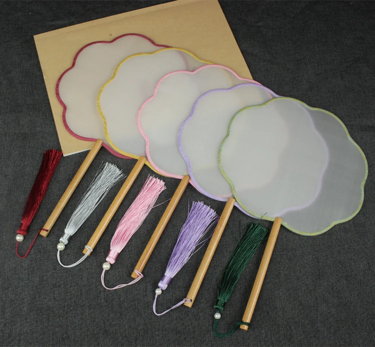 Белая Китайская натуральная шелковая фотография традиционное ремесло