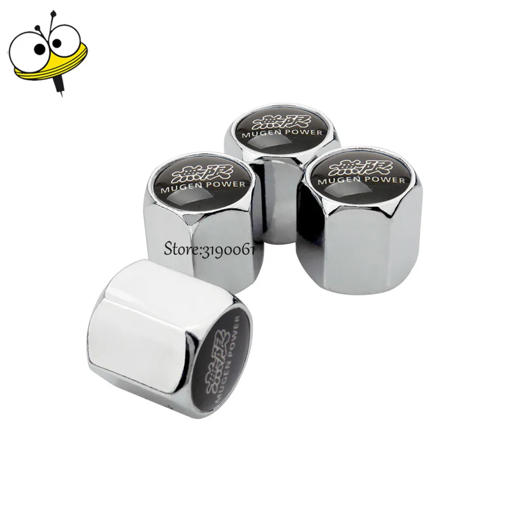 Колпачок клапана колеса для стайлинга автомобиля колпачок шины логотипа Mugen Honda