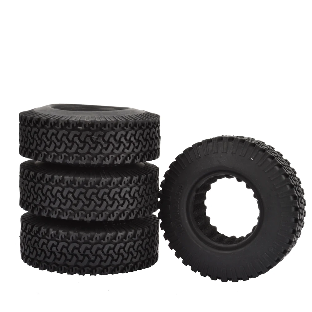 Резиновые шины для радиоуправляемого гусеничного аппарата 1 9 Axial SCX10 Tamiya CC01 D90 4 шт.